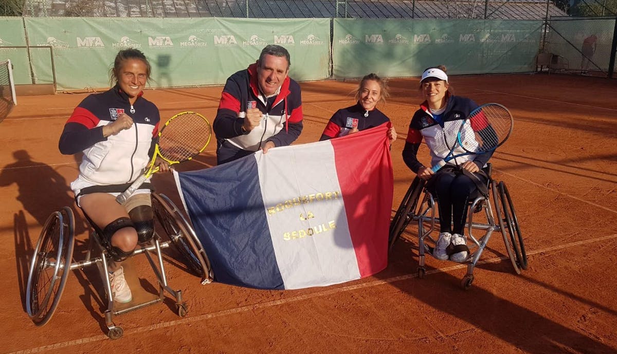 Tennis fauteuil : qualifiées pour la Coupe du monde ! | Fédération française de tennis