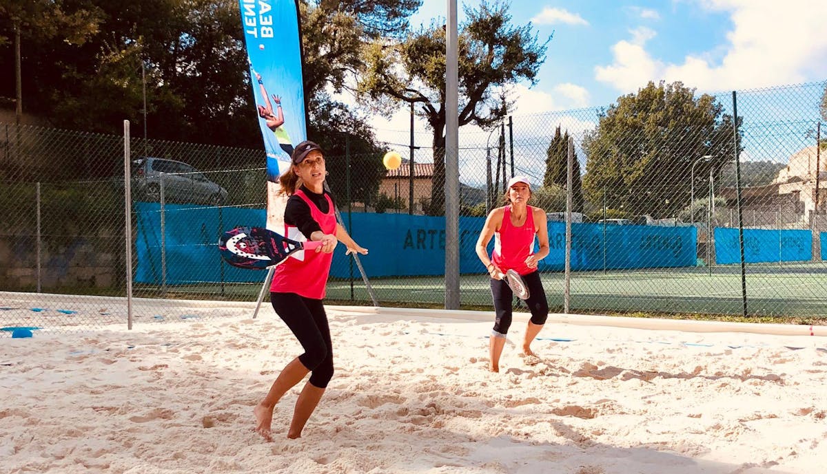Carré beach : la vie en rose pour la bonne cause | Fédération française de tennis