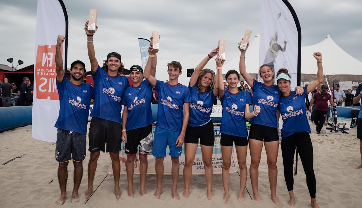 Championnats de France de beach tennis 2021 : La Réunion rafle tout ! | Fédération française de tennis