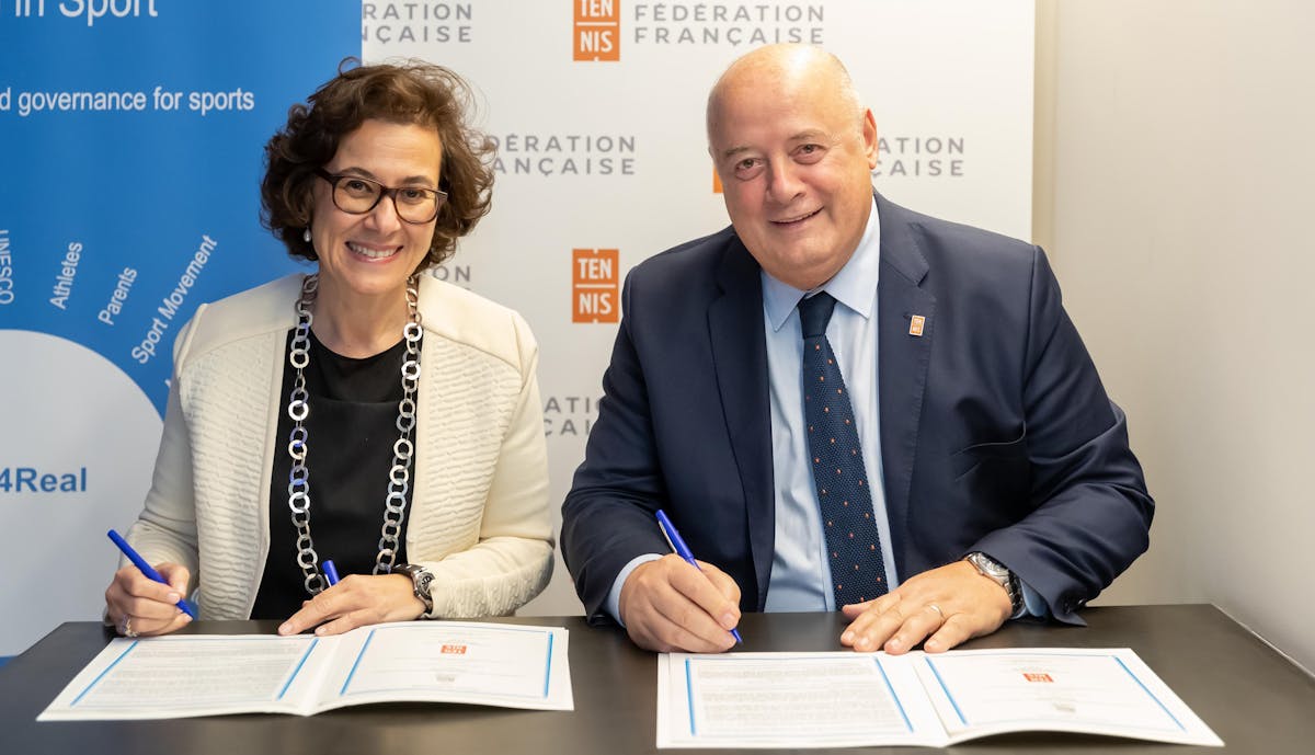 Signature d’un accord de partenariat entre la FFT et l’UNESCO | Fédération française de tennis