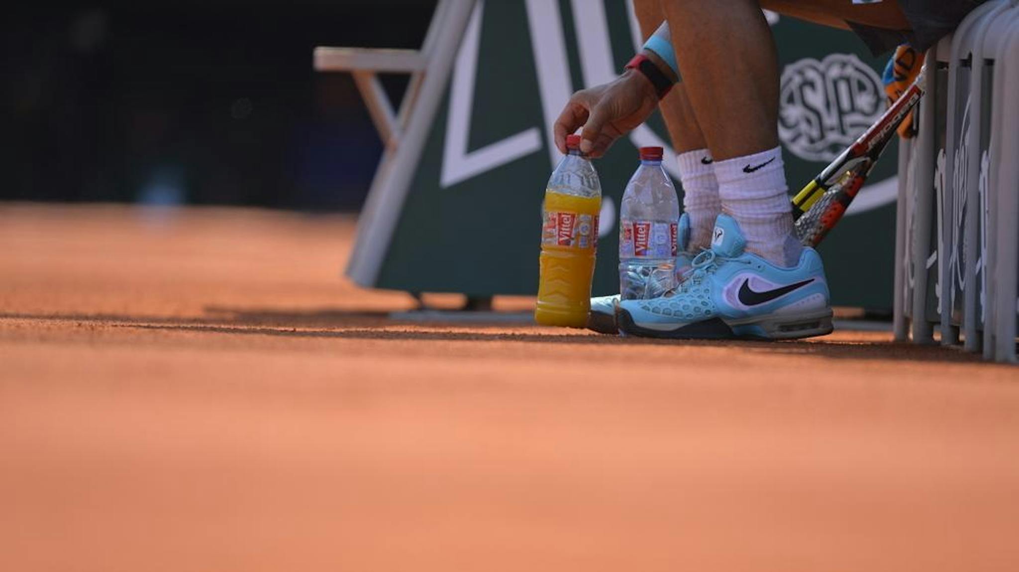 Comme Rafael Nadal, buvez de l'eau, mais pas que !