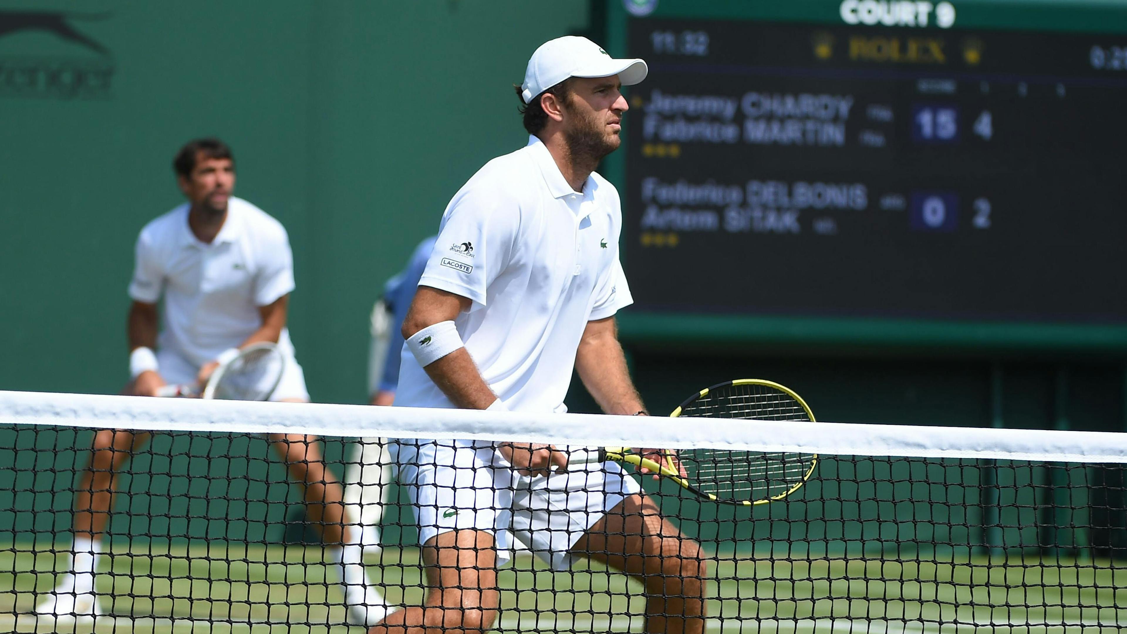 Jérémy Chardy et Fabrice Martin, futurs adversaires des vainqueurs de Roland-Garros.