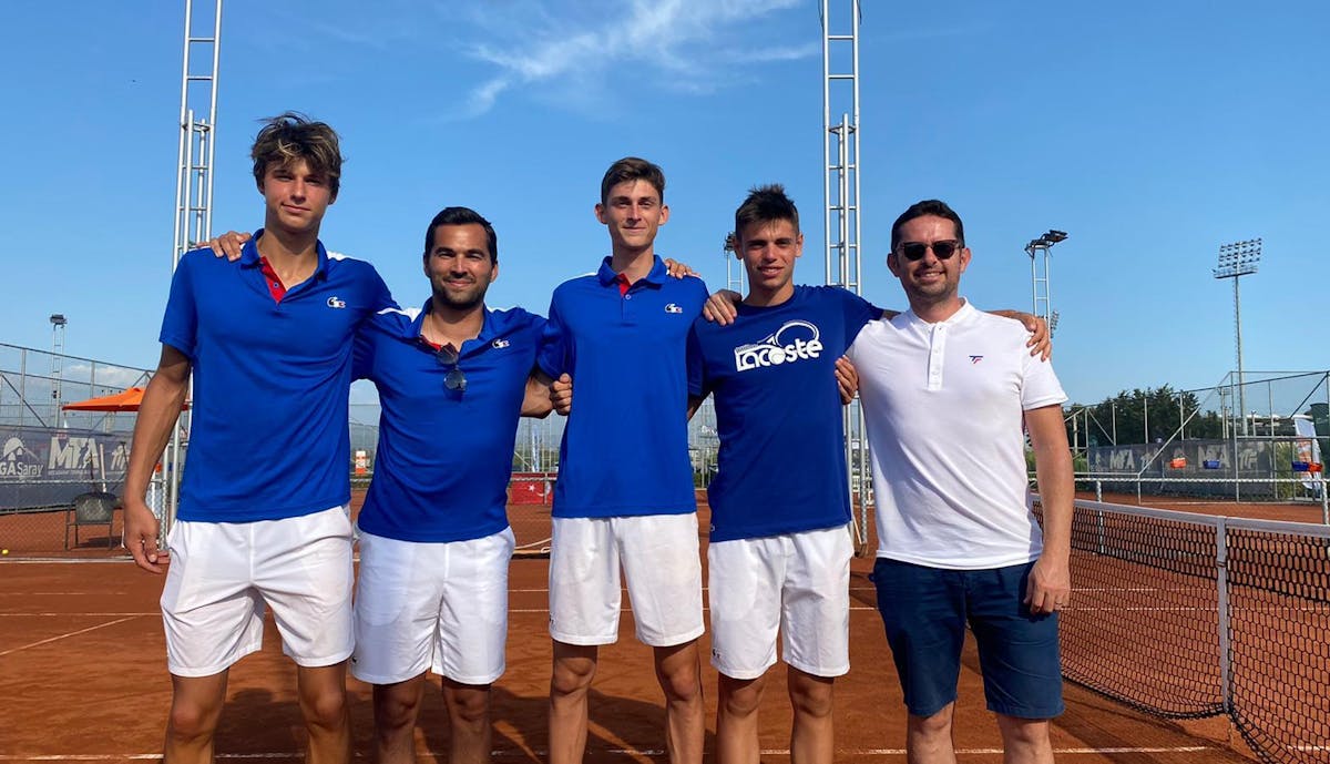 Coupe Davis juniors : les Bleus dans le dernier carré ! | Fédération française de tennis