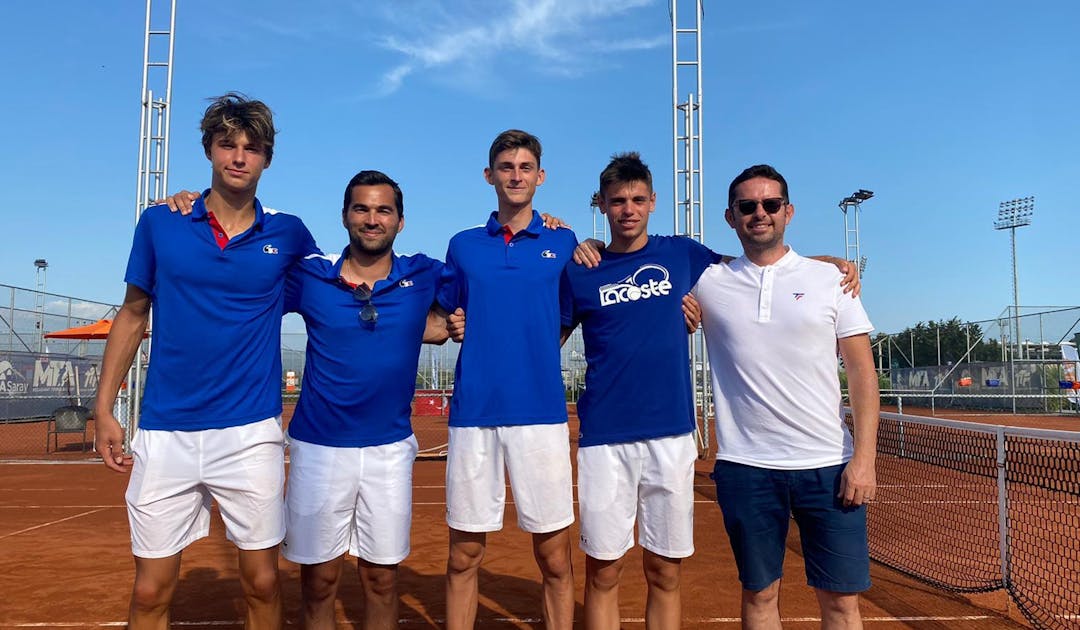 Coupe Davis juniors : les Bleus dans le dernier carré ! | Fédération française de tennis