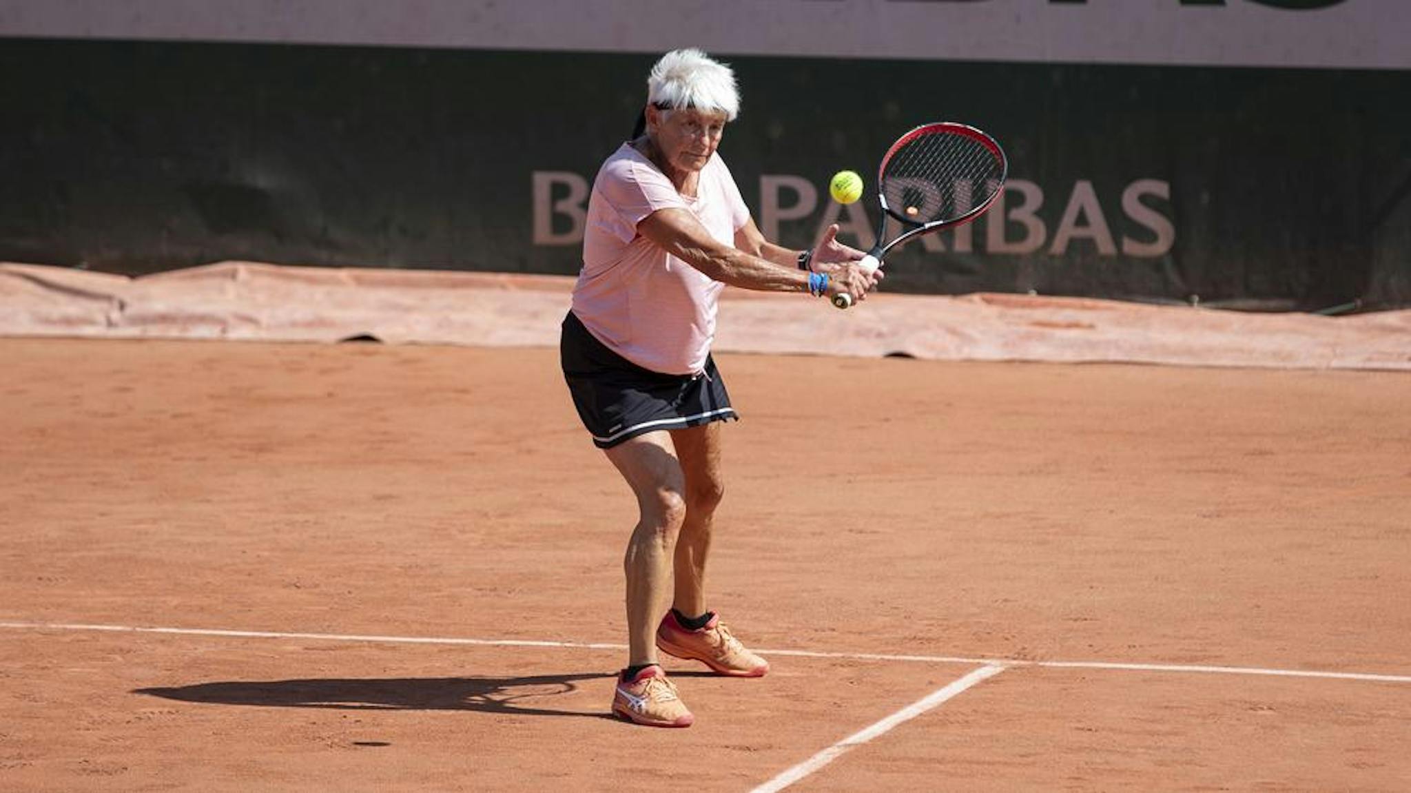 Dahlia Lambert a goûté à l'équipe de France pour la première fois de sa vie à 70 ans l'année dernière ! Un joli souvenir...