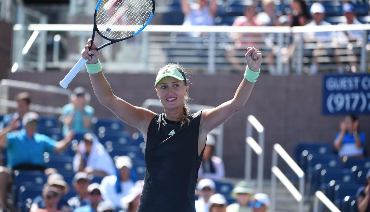 US Open, J1 : Kiki s’offre Kerber | Fédération française de tennis