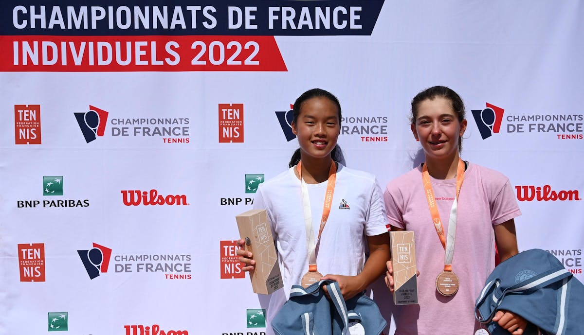 17-18 ans - Jenny Lim, progrès, succès, doublé ! | Fédération française de tennis
