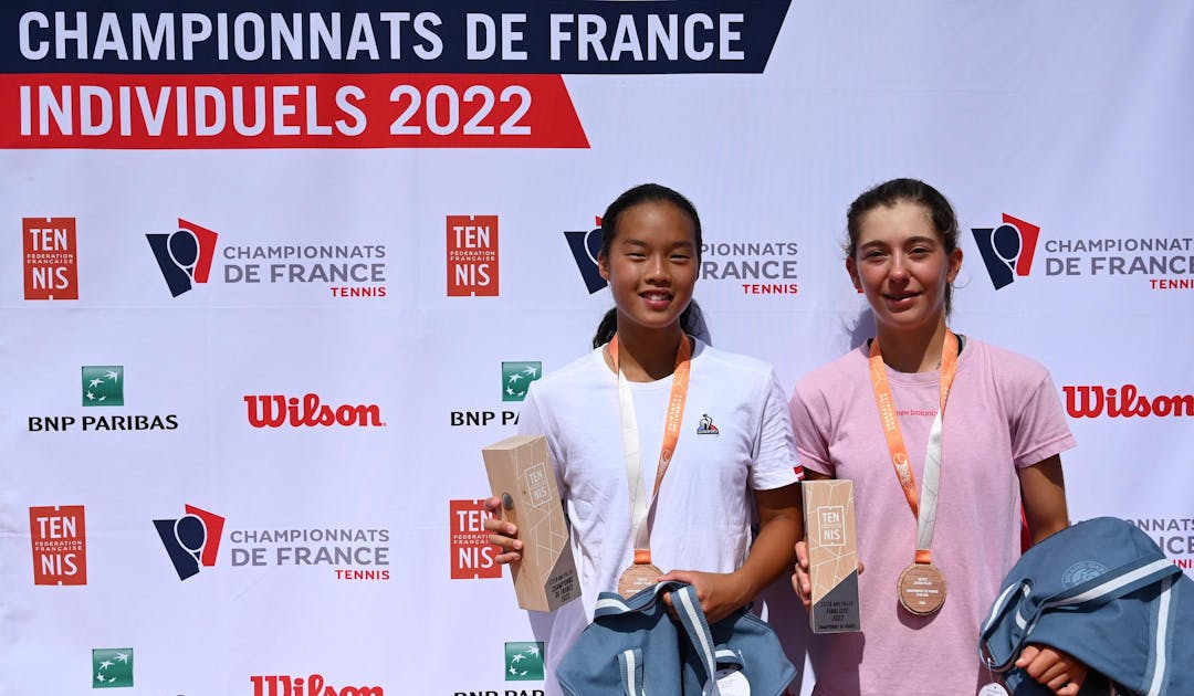 17-18 ans - Jenny Lim, progrès, succès, doublé ! | Fédération française de tennis