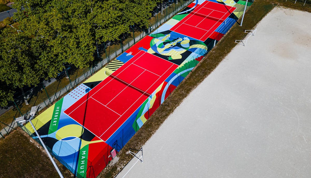 Courtside, Lacoste, Terre d’Impact et la FFT inaugurent deux terrains à Angers | Fédération française de tennis