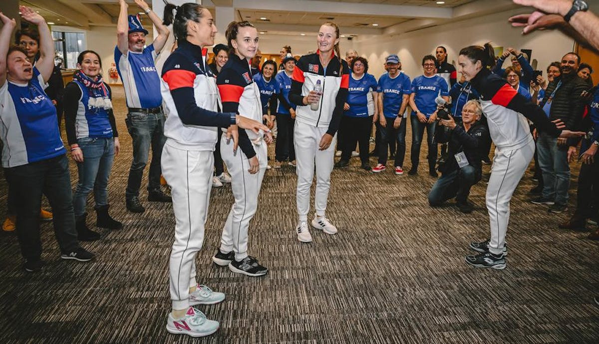 Un jour avec les Bleues, GB-France, épisode 7 | Fédération française de tennis