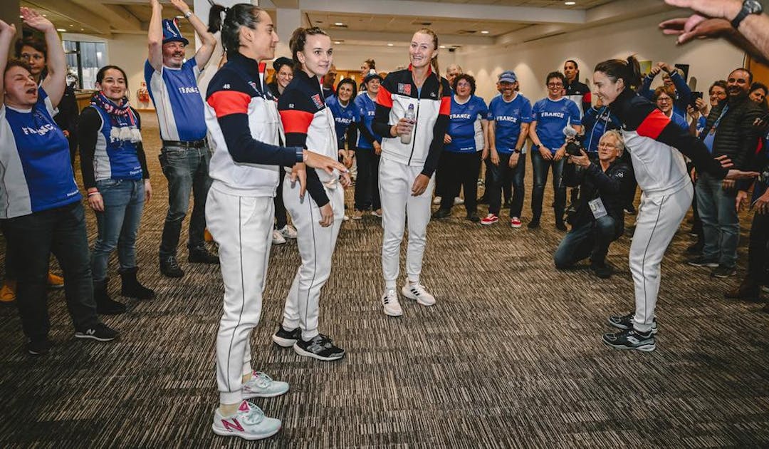 Un jour avec les Bleues, GB-France, épisode 7 | Fédération française de tennis