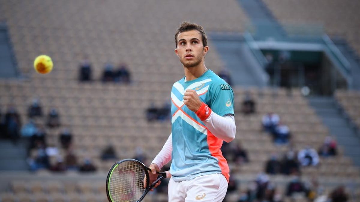 Hugo Gaston, né dans deux clubs, en huitièmes de finale à Roland-Garros | Fédération française de tennis