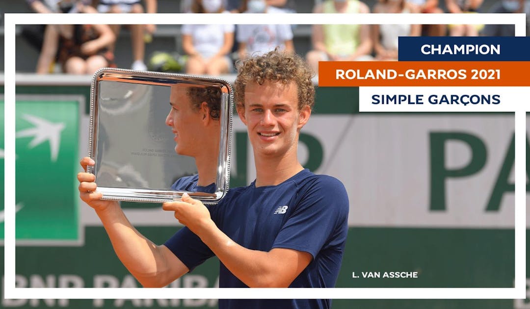 Luca Van Assche, prince de "Roland" | Fédération française de tennis