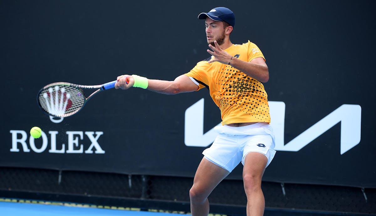 Open d'Australie : pas de grand tableau pour Enzo Couacaud | Fédération française de tennis