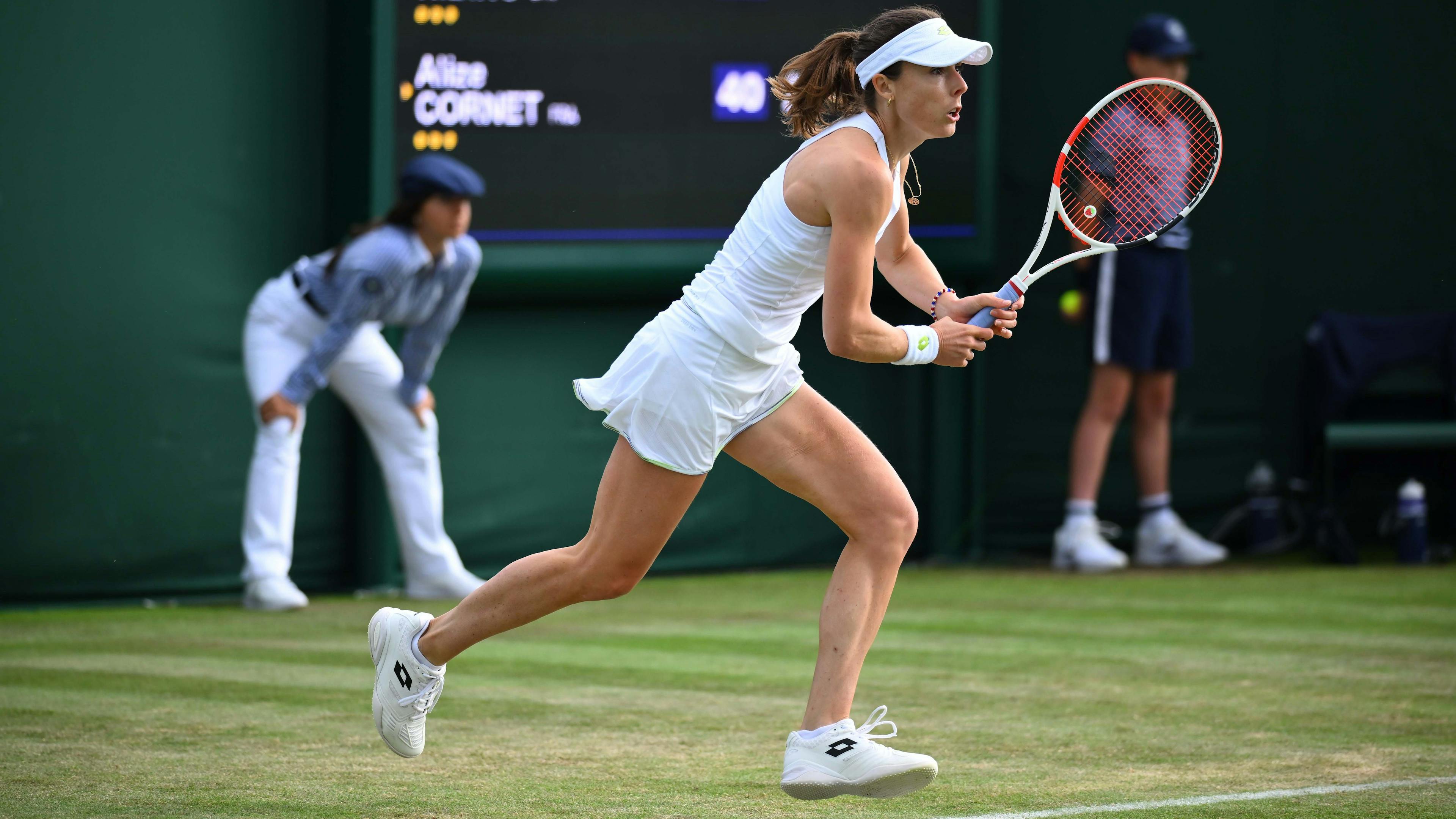 Alizé Cornet s'est qualifiée au sprint !