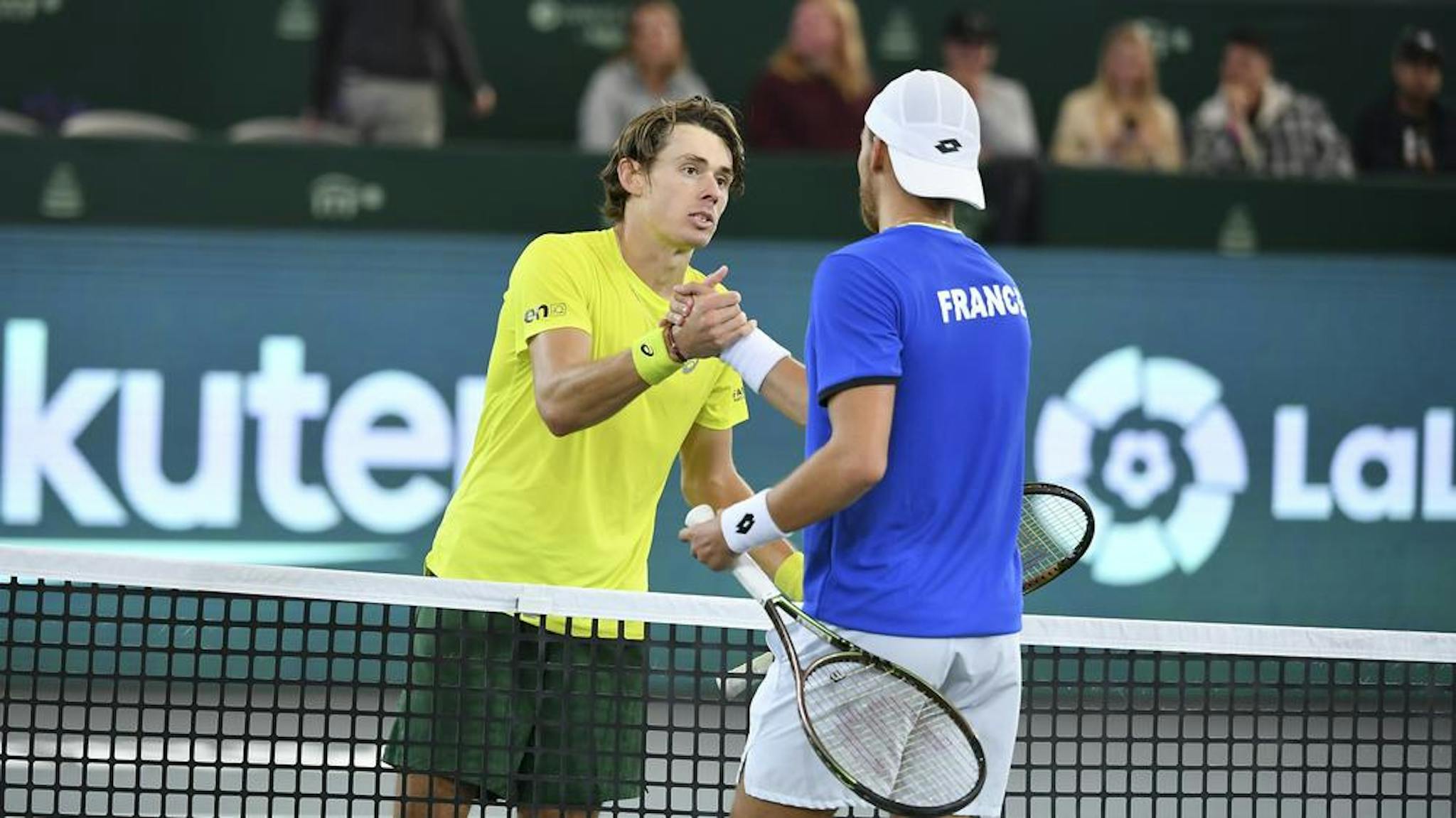 L'an dernier, les Bleus avaient livré une rude bataille face à l'Australie d'Alex de Minaur.