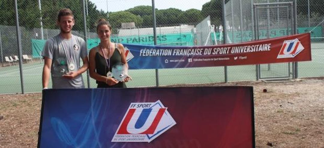 Championnats de France universitaire : Bacquié et Poullain sacrés | Fédération française de tennis