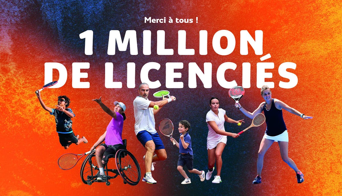 Le million de licenciés dépassé ! 