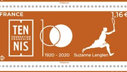 Un timbre Suzanne Lenglen pour le centenaire | Fédération française de tennis