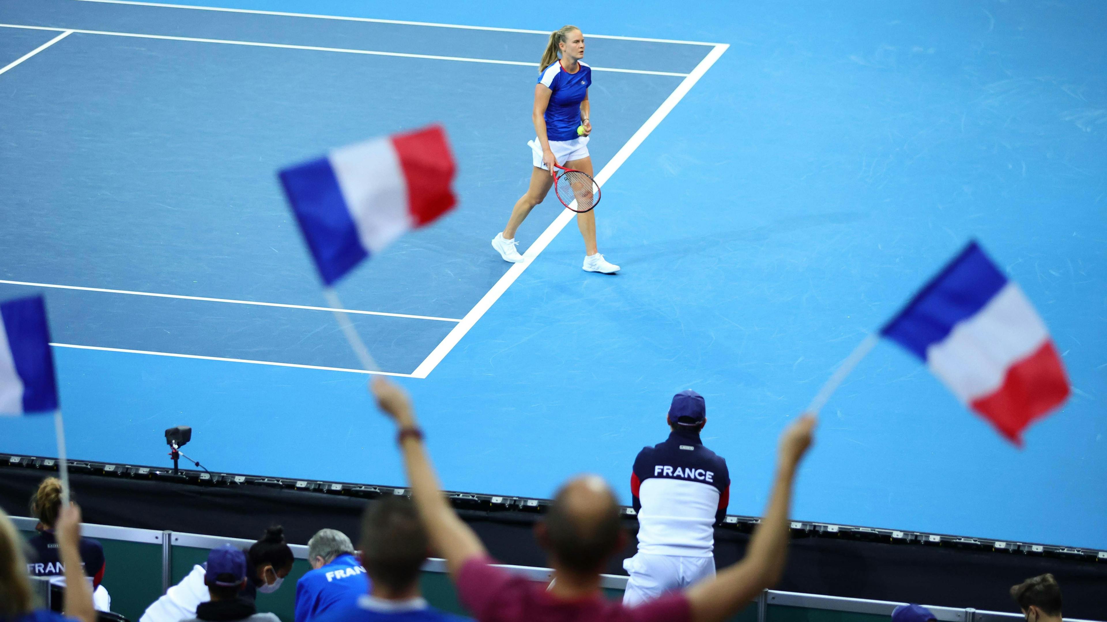 Les supporters français au soutien de Fiona !