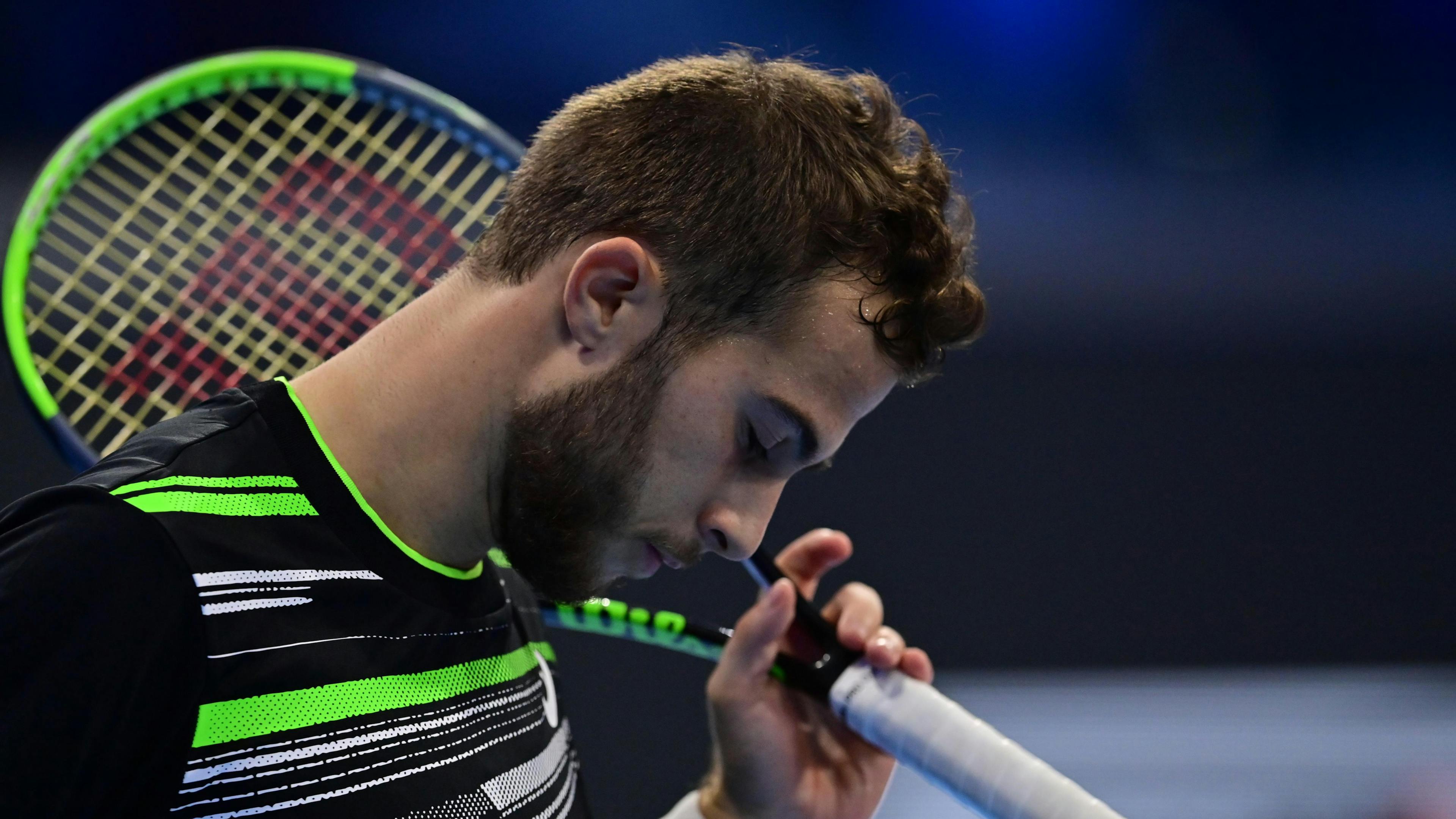 Hugo Gaston a été battu par le 58e mondial Lorenzo Musetti.