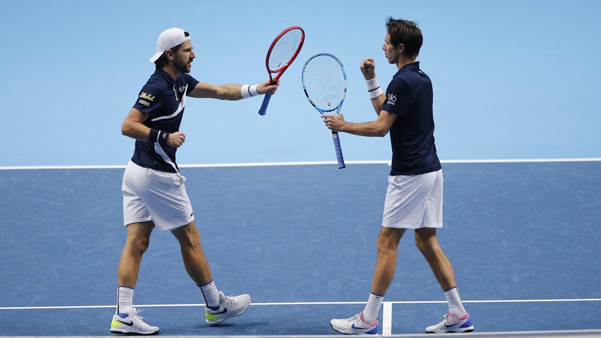 Masters. : Roger-Vasselin - Melzer toujours en course | Fédération française de tennis