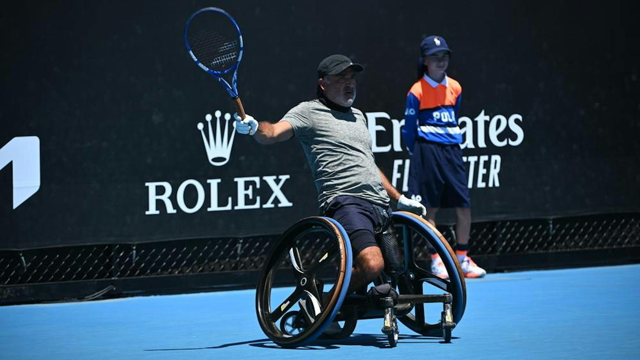 Stéphane Houdet a été stoppé en demi-finale du simple et du double.