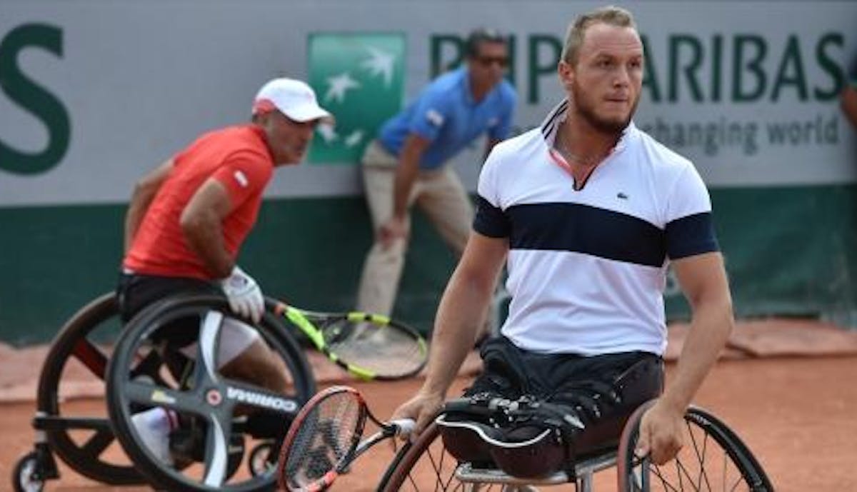 #RG17, tennis en fauteuil : Houdet - Peifer en finale du double ! | Fédération française de tennis