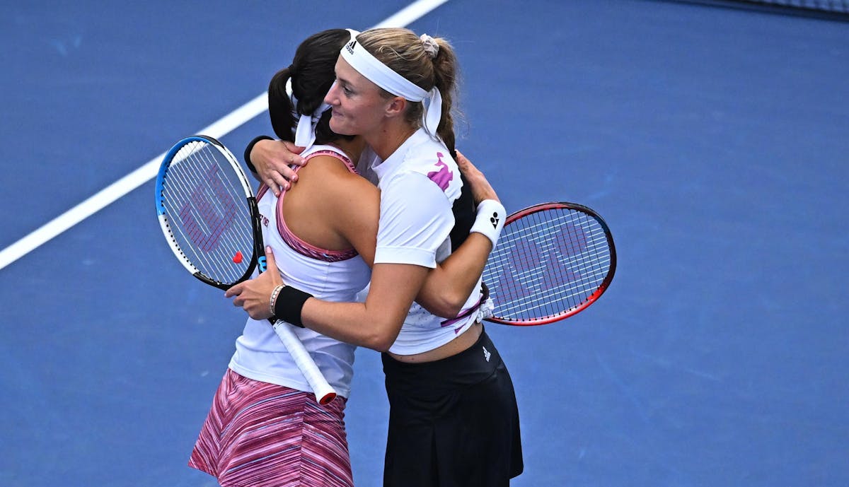 US Open - J10 : Garcia/Mladenovic s'arrêtent en quart | Fédération française de tennis