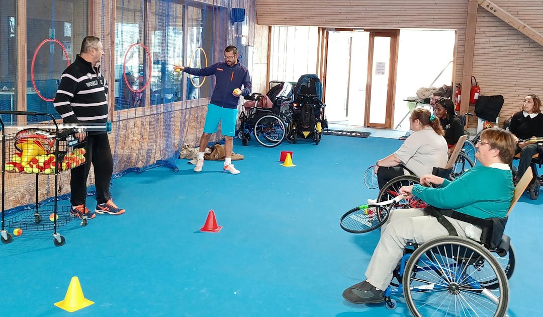 Le CO Courcouronnes, tout neuf et en fauteuil ! | Fédération française de tennis