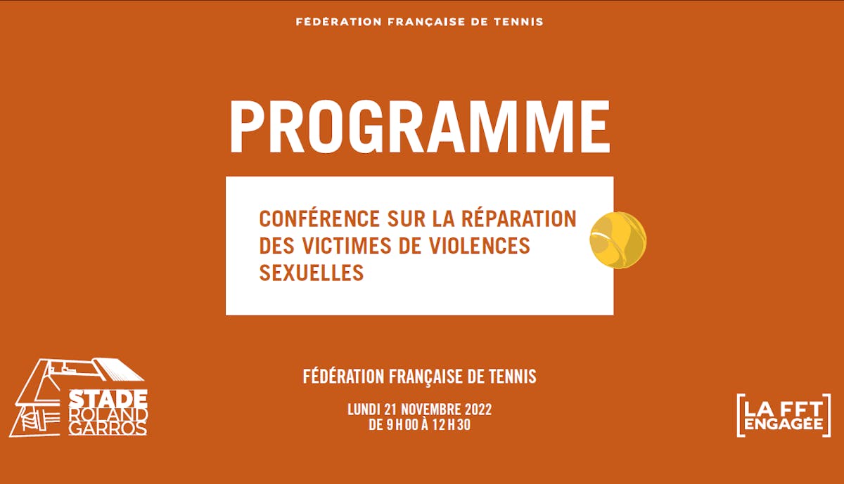 Conférence sur la réparation des victimes de violences sexuelles | Fédération française de tennis