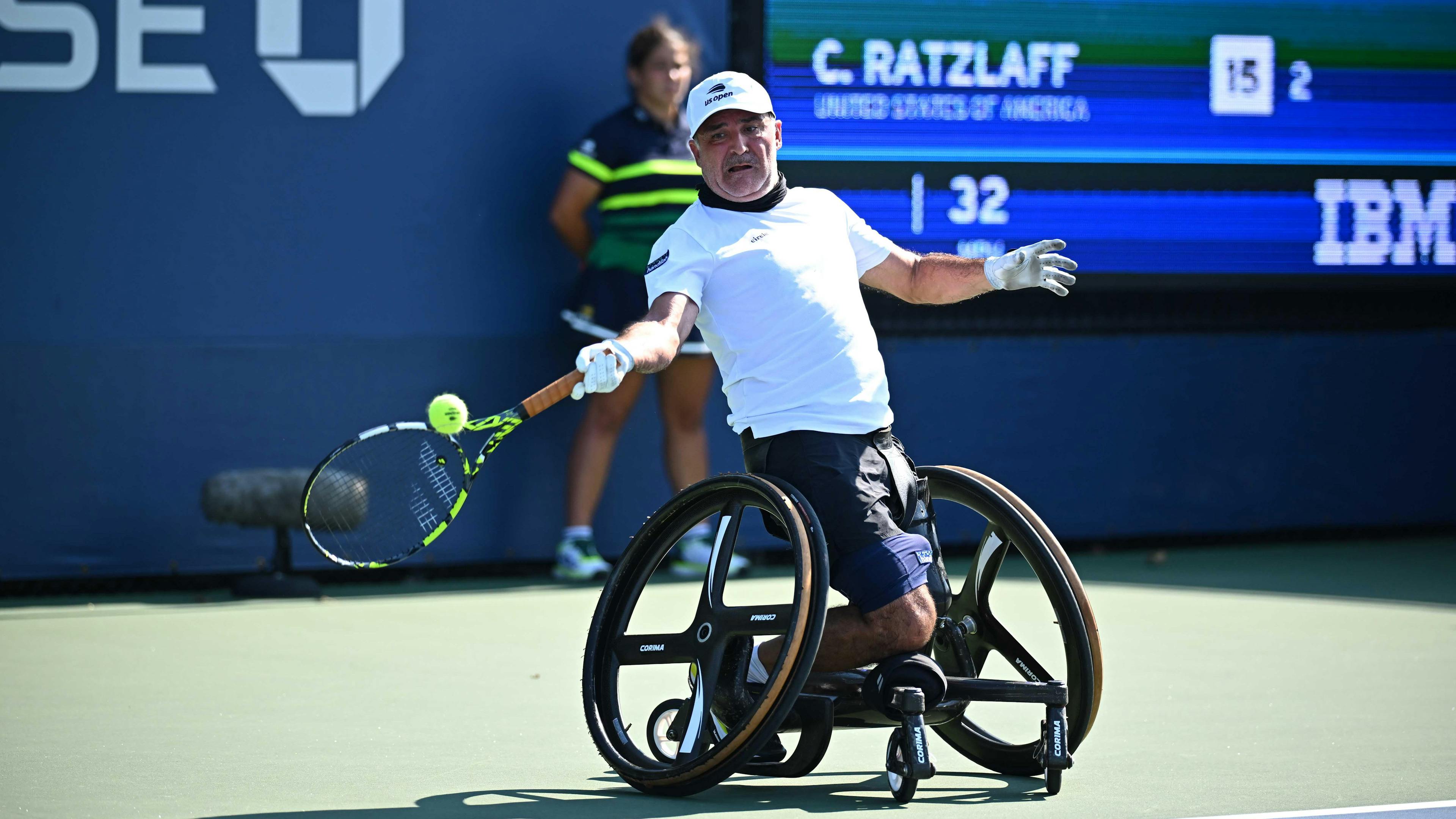 La "légende" Stéphane Houdet retrouve toutes ses sensations dans cet US Open !