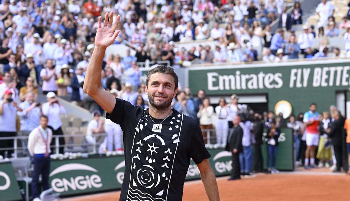 Gilles Simon : "Je suis très heureux aujourd'hui" | Fédération française de tennis