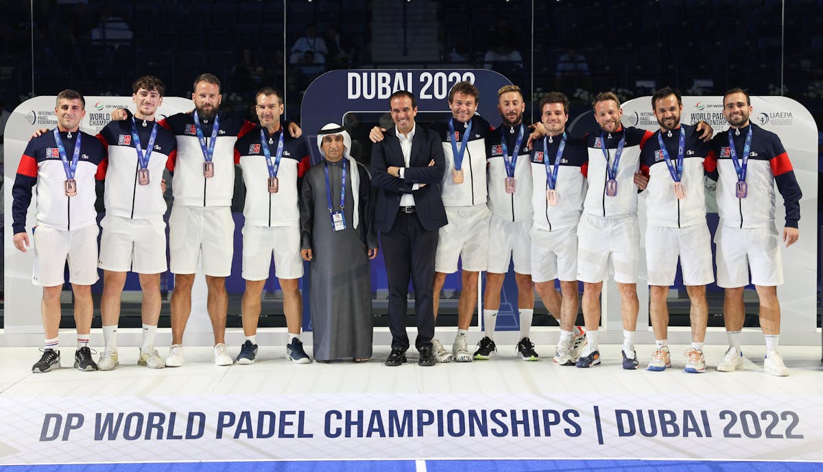 Mondiaux de padel : première médaille pour les Bleus | Fédération française de tennis