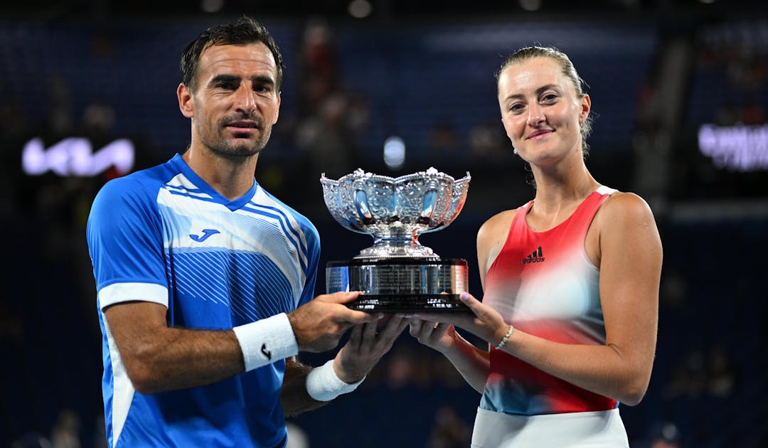 Kristina Mladenovic remporte un nouveau titre du Grand Chelem à l'Open d'Australie | Fédération française de tennis