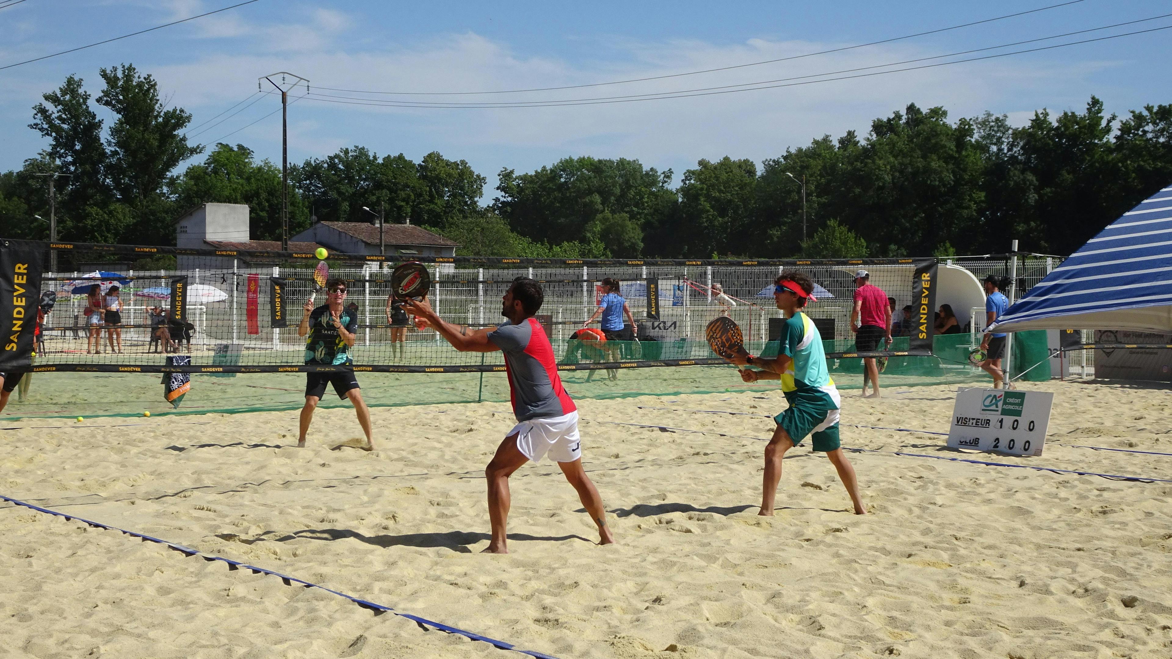 Montauban à l'heure du beach tennis !