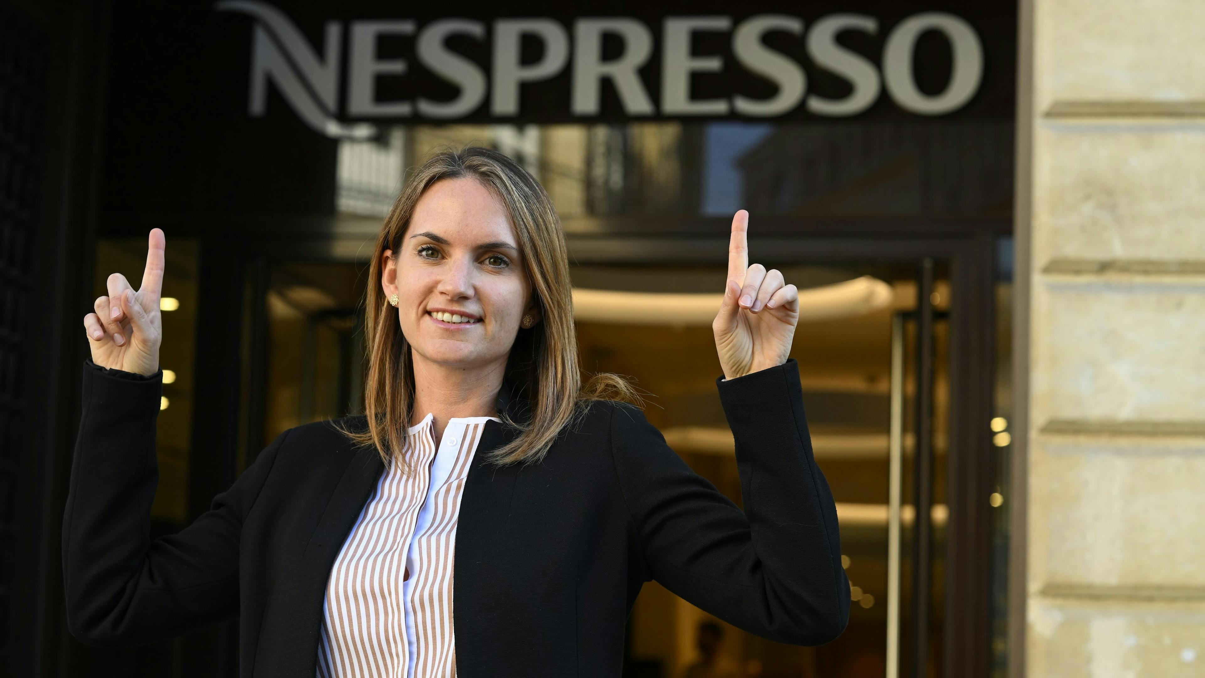 Sylvia Montero, aujourd'hui manager chez Nespresso.