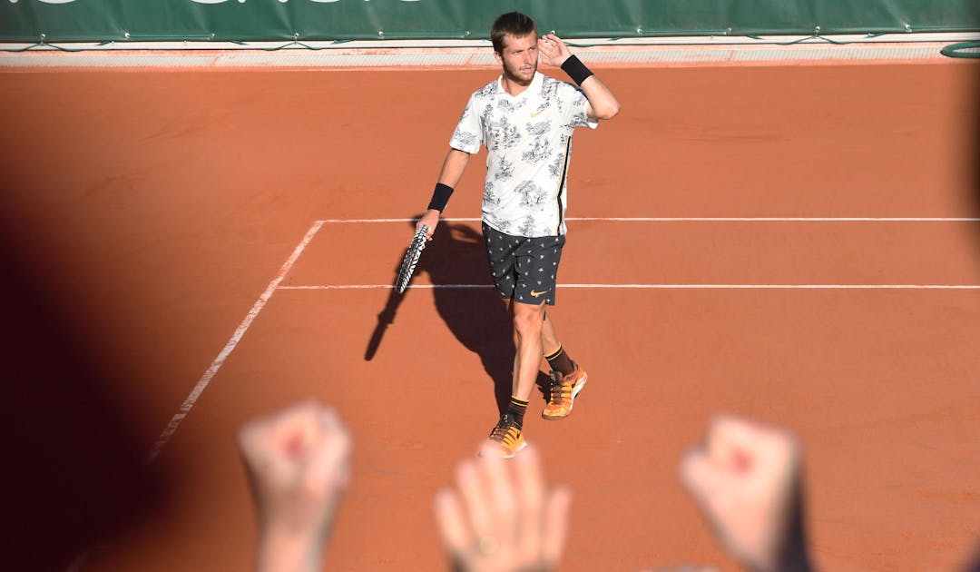 Corentin Moutet : &quot;C&#039;était vraiment fabuleux...&quot; | Fédération française de tennis