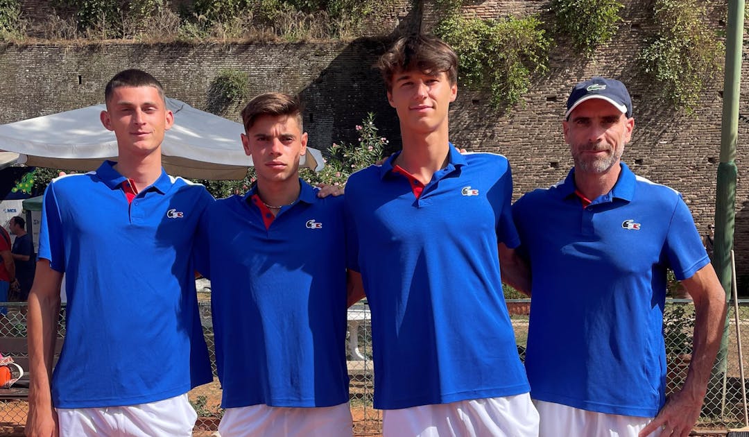 Les U18 en argent | Fédération française de tennis