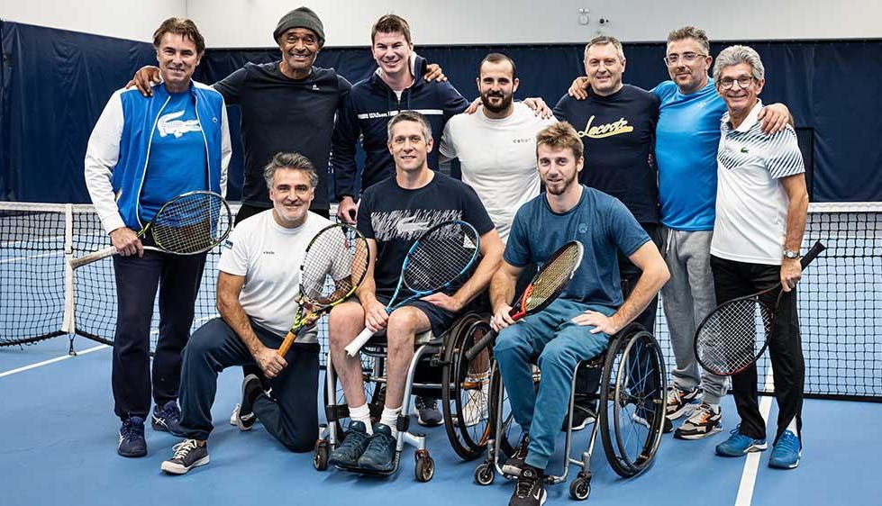 Yannick Noah nommé capitaine de l’équipe de France masculine de tennis-fauteuil 