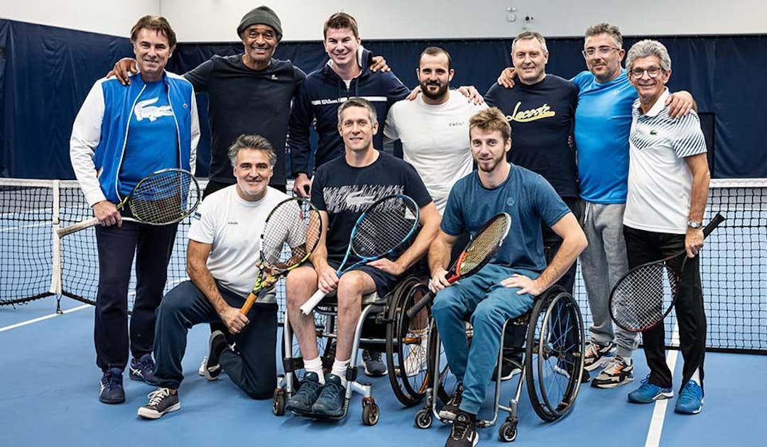 Yannick Noah nommé capitaine de l’équipe de France masculine de tennis-fauteuil 