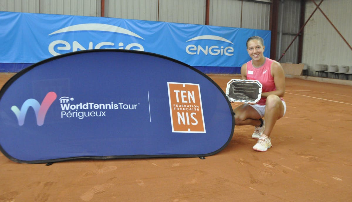 Diane Parry remporte le duel bleu | Fédération française de tennis