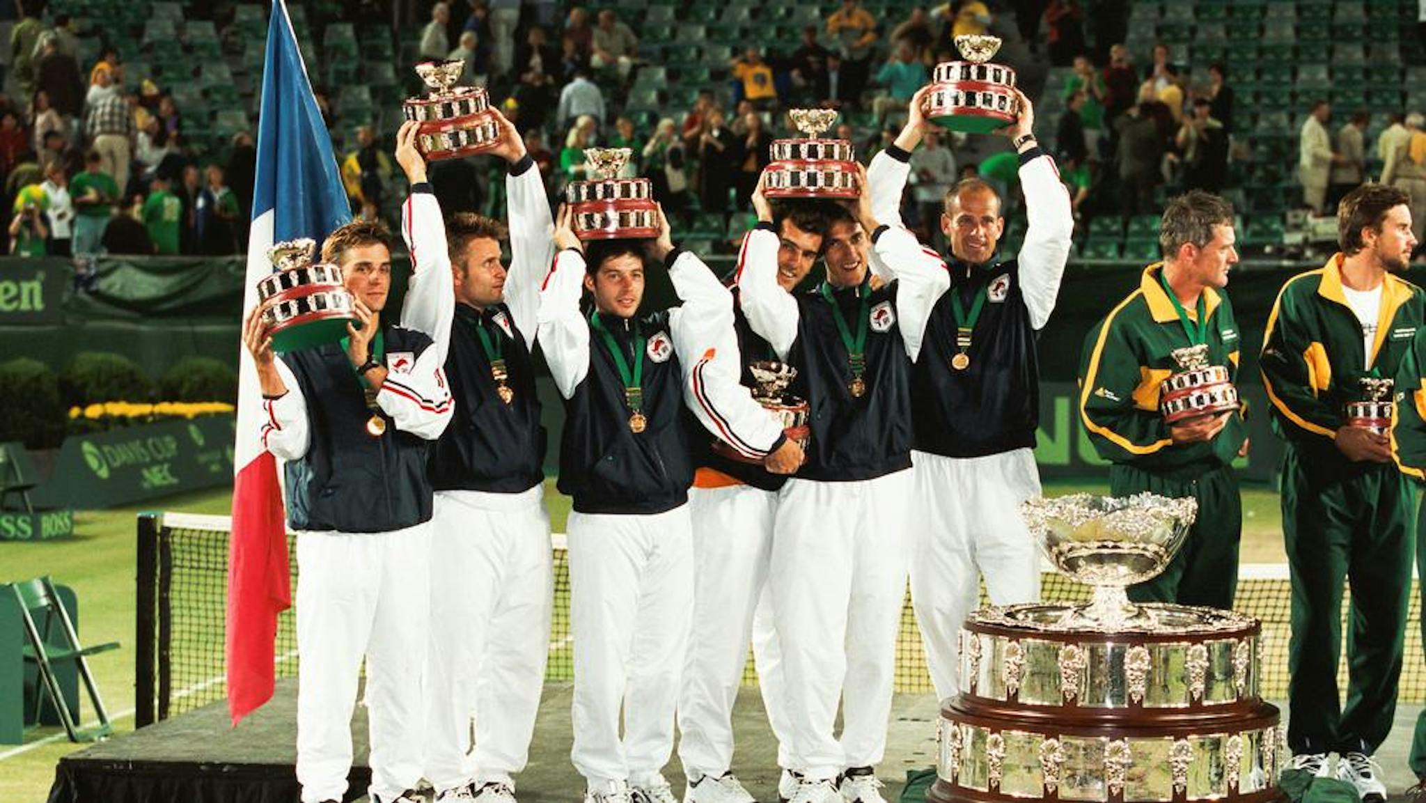 La victoire au bout du monde des messieurs en 2001.