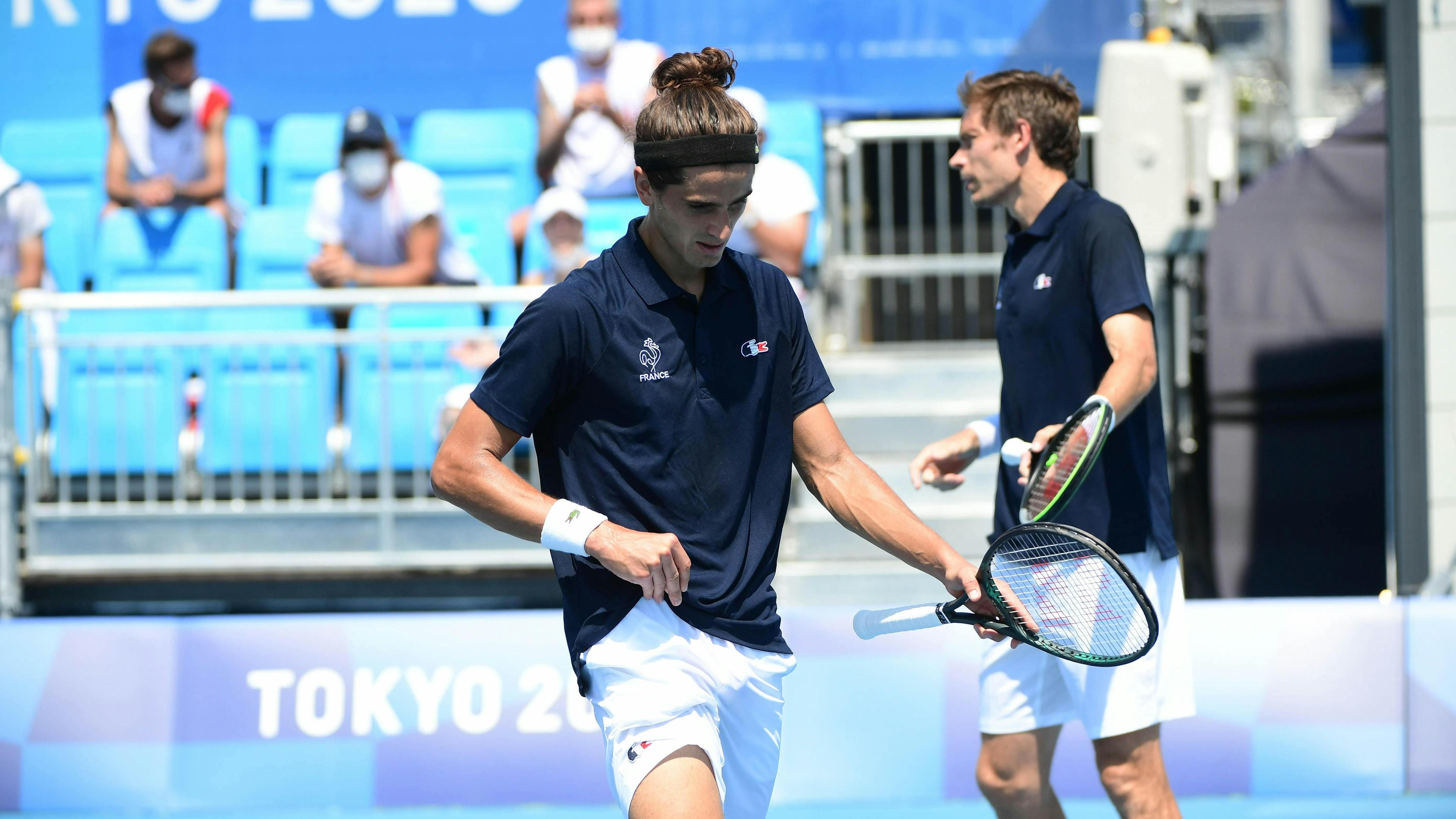 Nicolas Mahut et Pierre-Hugues Herbert, déçus...