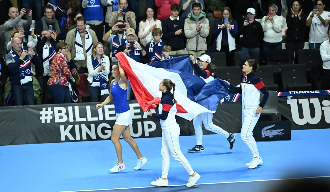 Billie Jean King Cup 2023 : choc d'outre-Manche pour les Bleues | Fédération française de tennis