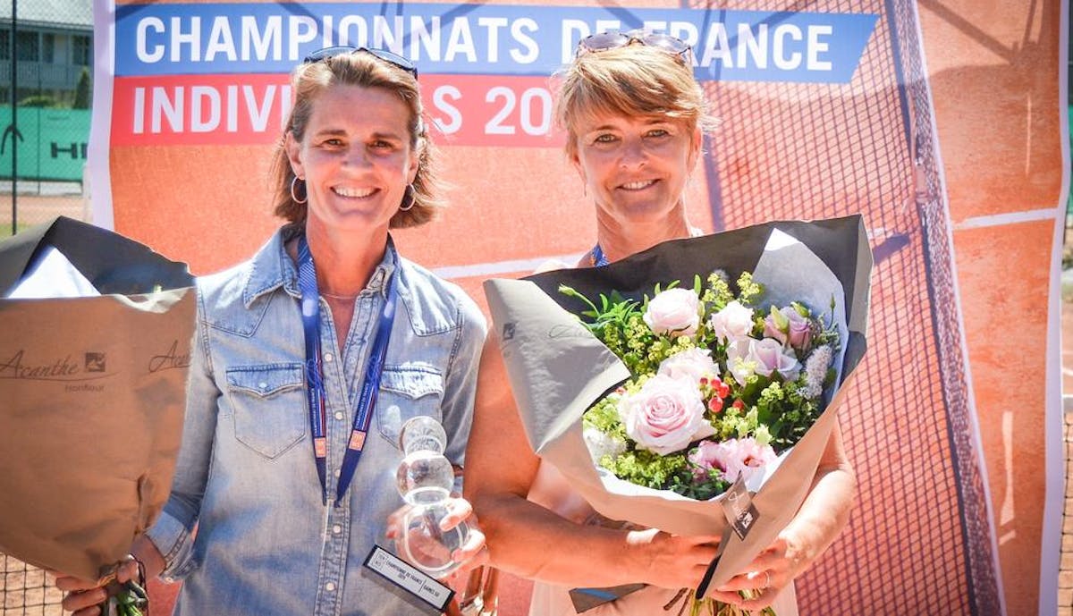 50 ans dames : Guerree-Spitzer surprend Buisson ! | Fédération française de tennis