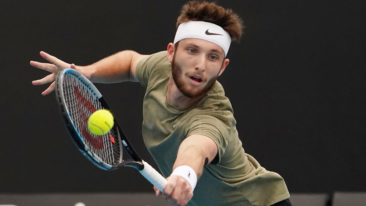 Corentin Moutet s'est bagarré comme un fou pour obtenir une très belle victoire.