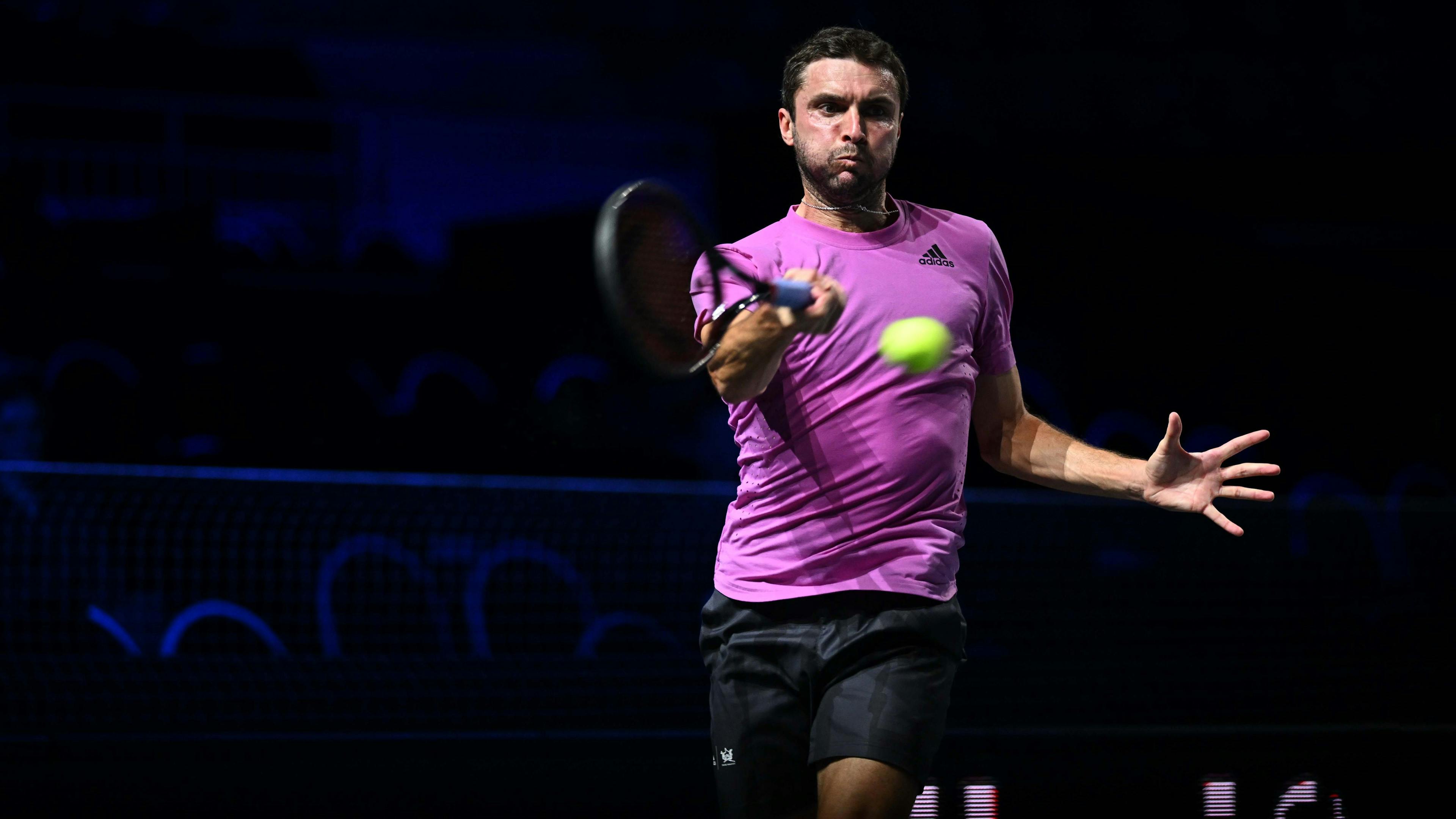 Gilles Simon voit la vie en rose à Metz pour sa dernière participation.