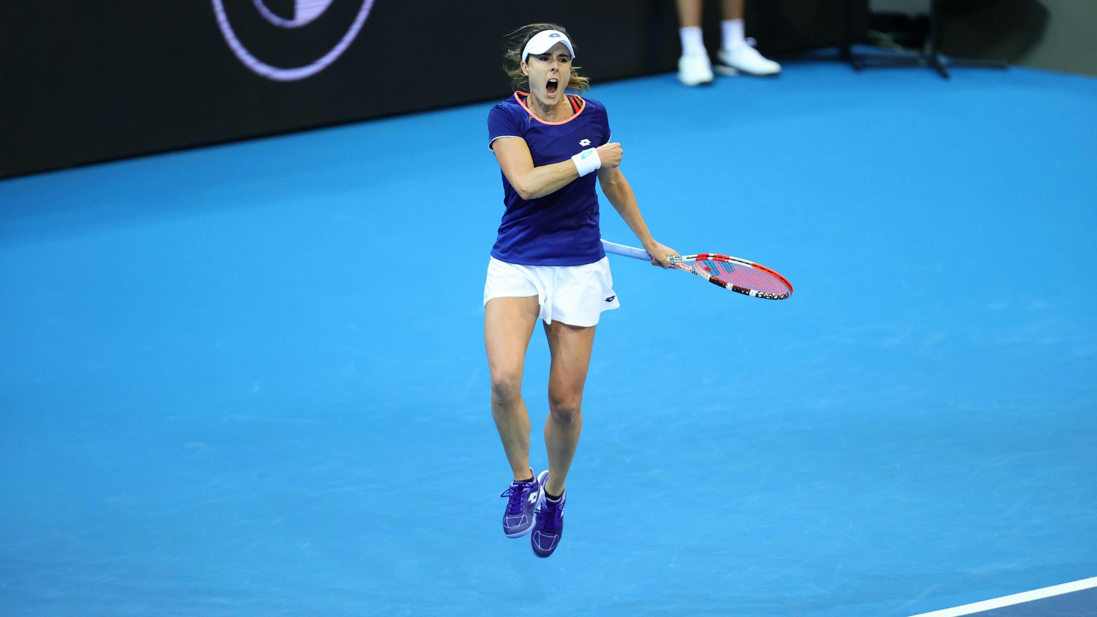 Alizé Cornet et sa légendaire combativité !