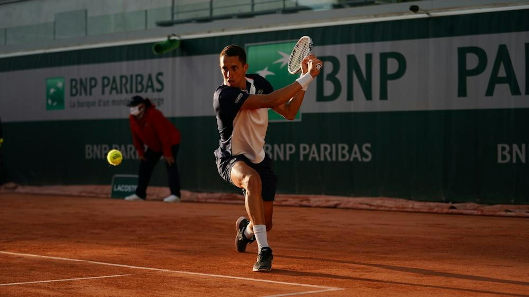 Tristan Lamasine a battu son compatriote Timo Legout en finale du tournoi de Grenoble.